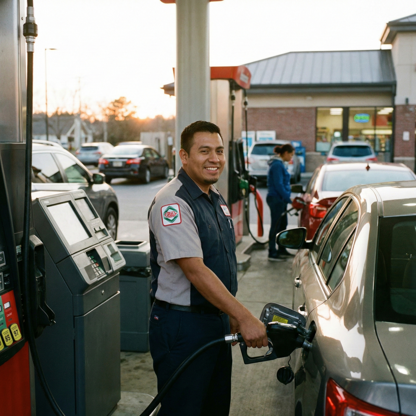 Capa do curso Atendente de Posto de Gasolina (Frentista): Atendimento e Segurança - Phocus Cursos